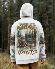 Maxcorners The Closer I Get To Nature Bigfoot Fishing All Over Print LM2101