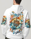 Maxcorners Not All Who Wander Are Lost Compass All Over Print LM1501