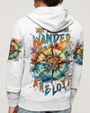 Maxcorners Not All Who Wander Are Lost Compass All Over Print LM1501