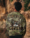 Maxcorners Zero Bucks Given Hunting Deer All Over Print LM1601