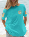 Maxcorners Saltwater Heals Everything Compass All Over Print LM1501
