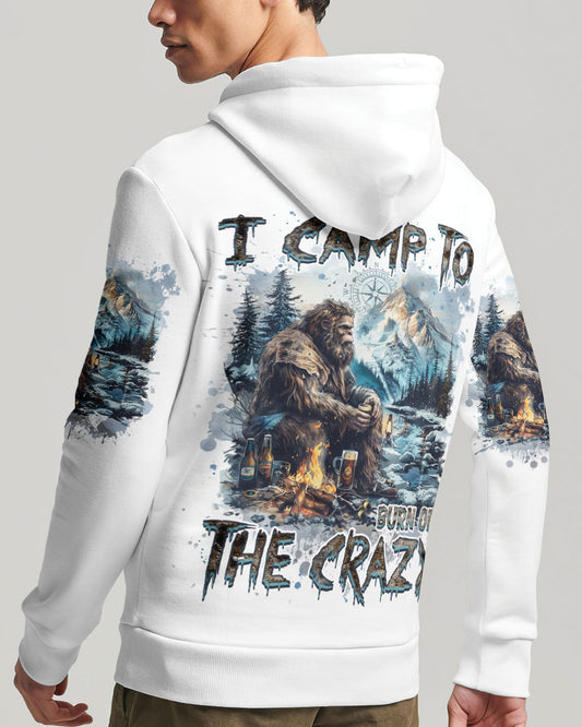 Maxcorners I Camp To Burn Off The Crazy Bigfoot All Over Print LM2101