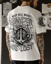 Maxcorners Not All Who Wander Are Lost Anchor Compass All Over Print LM1501