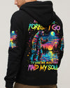 Maxcorners And Into The Forest I Go Bigfoot Fishing All Over Print LM1601