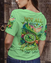 Maxcorners Not All Who Wander Are Lost Compass All Over Print LM2101