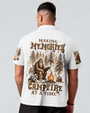 Maxcorners Making Memories One Campfire At A Time Bigfoot All Over Print LM2101