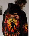 Maxcorners Not All Who Wander Are Lost Bigfoot Halloween All Over Print LM1601