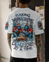 Maxcorners Making Memories One Campfire At A Time Bigfoot All Over Print LM2101
