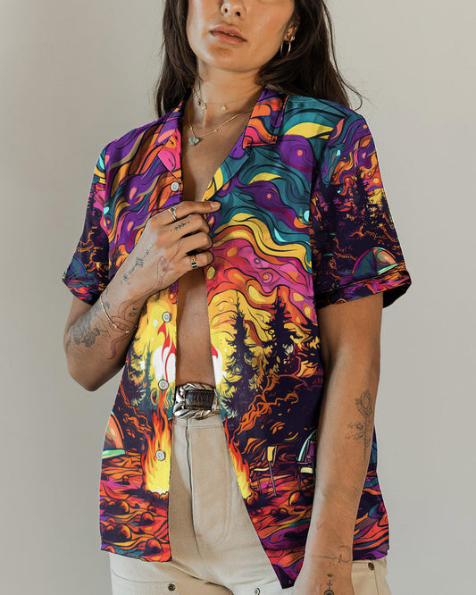 Maxcorners Campfire Hawaiian Shirt LM2101