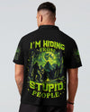 Maxcorners I'm Hiding From Stupid People Bigfoot All Over Print LM1601