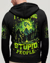 Maxcorners I'm Hiding From Stupid People Bigfoot All Over Print LM1601
