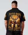 Maxcorners Shooting Deers And Drinking Beers All Over Print LM1601