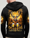 Maxcorners Shooting Deers And Drinking Beers All Over Print LM1601
