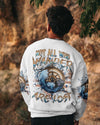 Maxcorners Not All Who Wander Are Lost Compass All Over Print LM2101