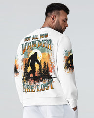 Maxcorners Not All Who Wander Are Lost Bigfoot All Over Print LM2101