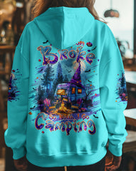 Maxcorners My Broom Broke So Now Halloween Camping All Over Print LM2101