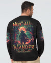 Maxcorners Not All Who Wander Are Lost Bigfoot Halloween All Over Print LM2101