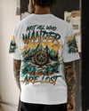 Maxcorners Not All Who Wander Are Lost Compass All Over Print LM2101