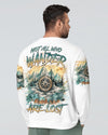 Maxcorners Not All Who Wander Are Lost Compass All Over Print LM2101