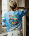 Maxcorners Smell The Sea Feel The Breeze Turtle Compass All Over Print LM2101