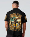 Maxcorners Shooting Deers And Drinking Beers All Over Print LM1601