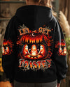 Maxcorners Let's Get Toasted Boos Halloween All Over Print LM2101
