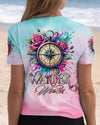 Maxcorners Wander Woman Floral Compass All Over Print LM1501