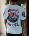 Maxcorners Always Take The Scenic Route Compass All Over Print LM2101