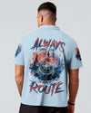 Maxcorners Always Take The Scenic Route Compass All Over Print LM2101