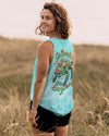 Maxcorners Saltwater Heals Everything Turtle All Over Print LM1501