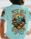 Maxcorners Not All Who Wander Are Lost Compass Halloween All Over Print LM2101