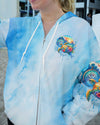 Maxcorners And Into The Ocean I Go Turtle Compass All Over Print LM2101