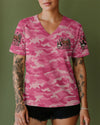 Maxcorners Pretty In Pink Hunting Camo All Over Print  LM1601