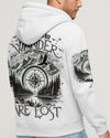 Maxcorners Not All Who Wander Are Lost Compass All Over Print LM2101