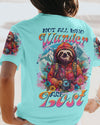 Maxcorners Not All Who Wander Are Lost Sloth All Over Print LM2101