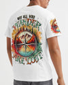 Maxcorners Not All Who Wander Are Lost Compass All Over Print LM1501