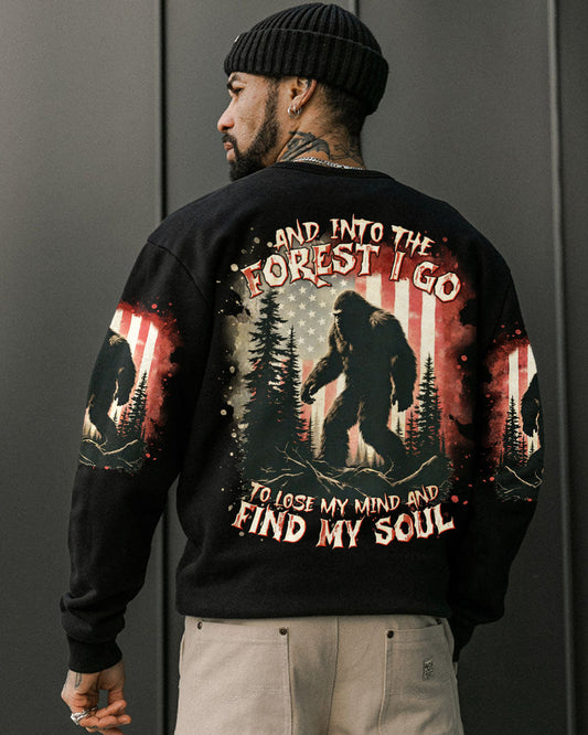 Maxcorners And Into The Forest I Go Bigfoot All Over Print LM1601