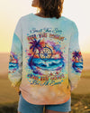 Maxcorners Smell The Sea Feel The Breeze Compass All Over Print LM2101
