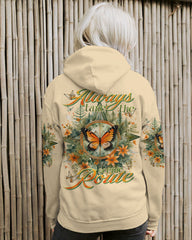 Maxcorners Always Take The Scenic Route Compass All Over Print LM2101