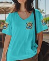 Maxcorners Smell The Sea Feel The Breeze Compass All Over Print LM1501