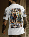 Maxcorners The Closer I Get To Nature Bigfoot Hiking All Over Print LM2101