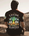 Maxcorners Let's Get Toasted Boos Halloween All Over Print LM2101