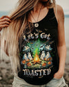 Maxcorners Let's Get Toasted Boos Halloween All Over Print LM2101