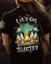 Maxcorners Let's Get Toasted Boos Halloween All Over Print LM2101