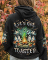 Maxcorners Let's Get Toasted Boos Halloween All Over Print LM2101