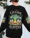 Maxcorners Let's Get Toasted Boos Halloween All Over Print LM2101