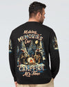 Maxcorners Making Memories One Campfire At A Time Bigfoot Christmas All Over Print LM2101