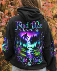 Maxcorners Find Me Where The Wild Things Are Bigfoot All Over Print LM2101