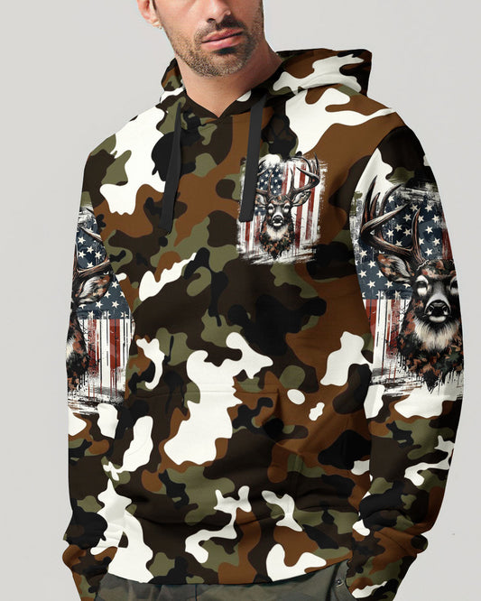 Maxcorners The Closer I Get To Nature Deer Camo All Over Print LM2101