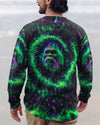Maxcorners Bigfoot Aurora Swirl All Over Print LM1601